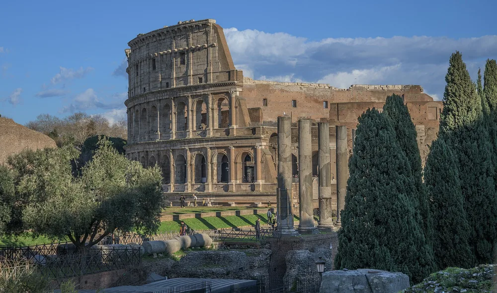 The Colosseum in Rome