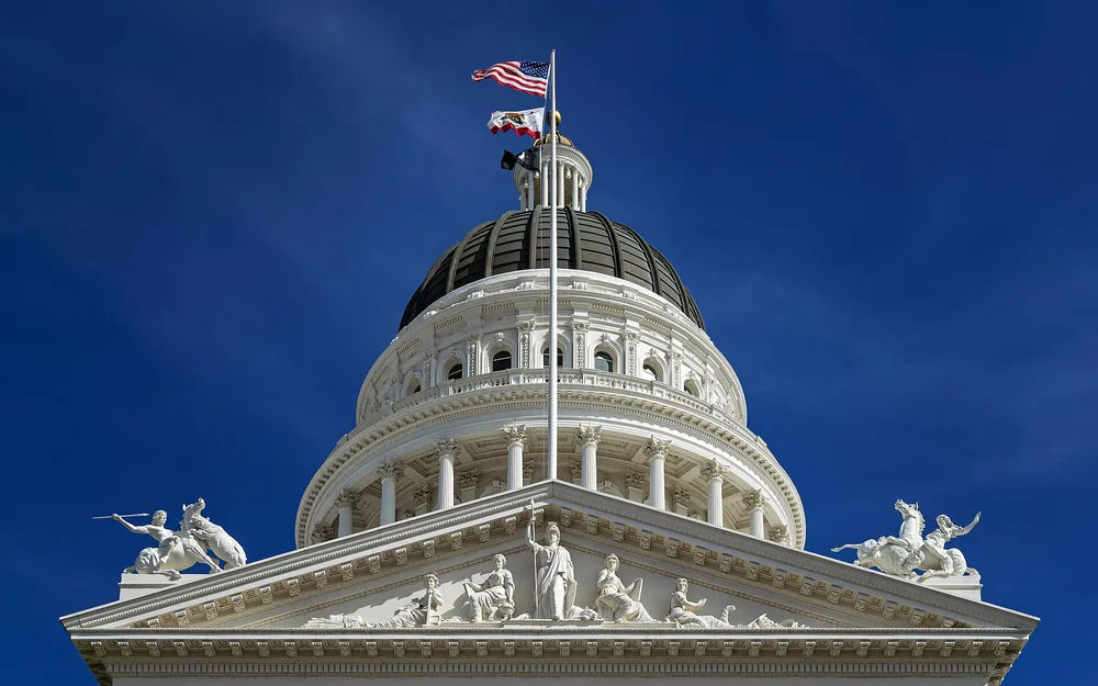 The California State Capitol in Sacramento