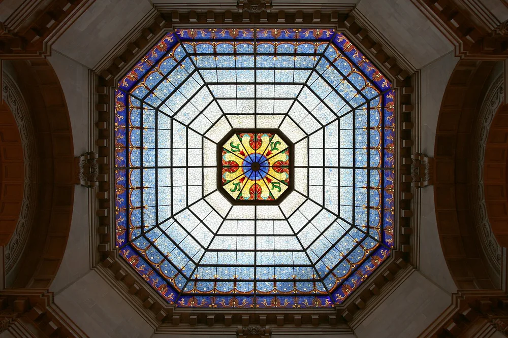 The Indiana Statehouse in Indianapolis